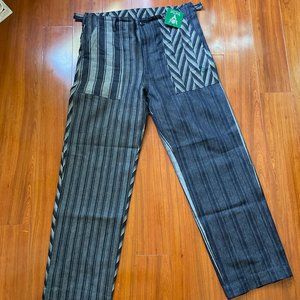 Fatigue Pants in Crazy Stripe Pattern (Medium)